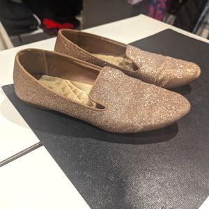 Birdies starling gold glitter